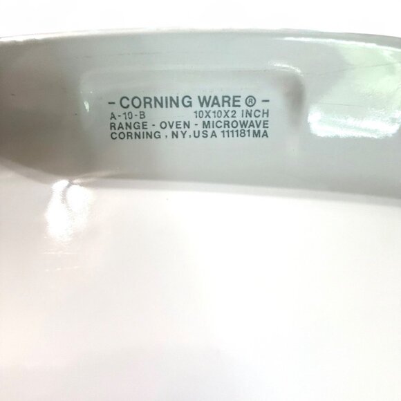 Corning Ware Wildflower Baking Dish with Pyrex Lid - Picture 6 of 12